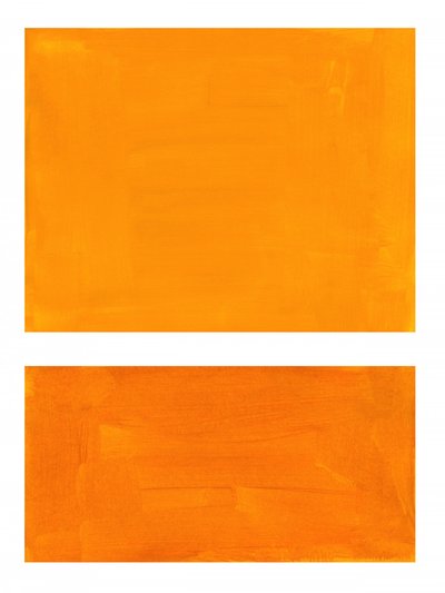 Warm Orange Abstract Tones by Ejaaz Haniff