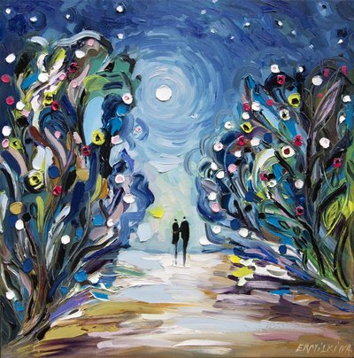 Moonlit Couple