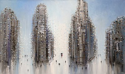 Rainy City Walk by Ekaterina Ermilkina