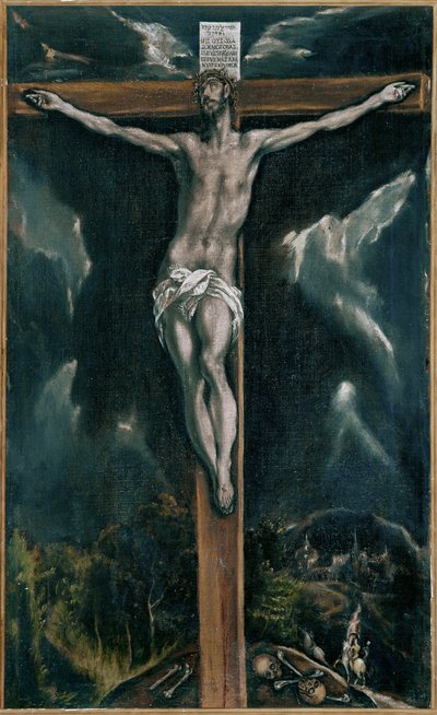 Crucifixion by El (1541-1614) Greco
