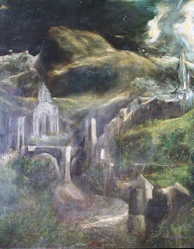 The Immaculate Conception (detail) by El Greco