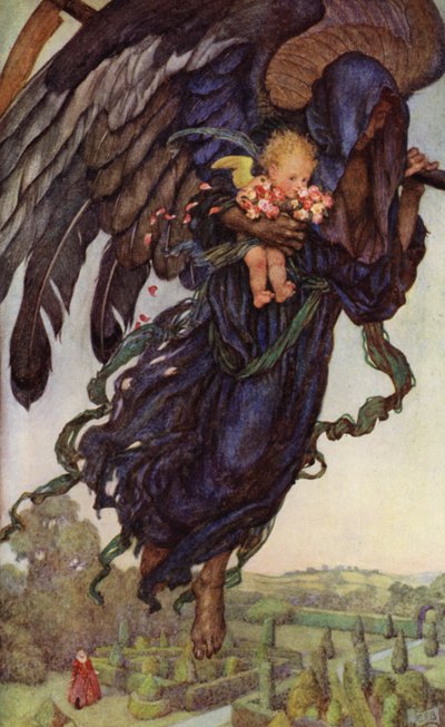Gather Ye Rosebuds While Ye May, Old Time is Still A-Flying by Eleanor Fortescue Brickdale