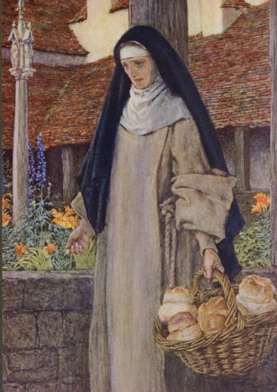 Illustration for Idylls Of The King by Alfred Lord Tennyson by Eleanor Fortescue Brickdale