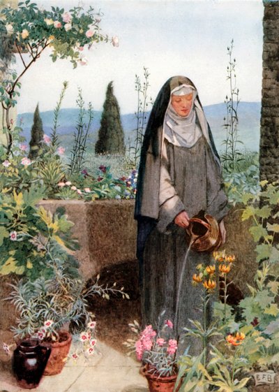 St Clare by Eleanor Fortescue-Brickdale