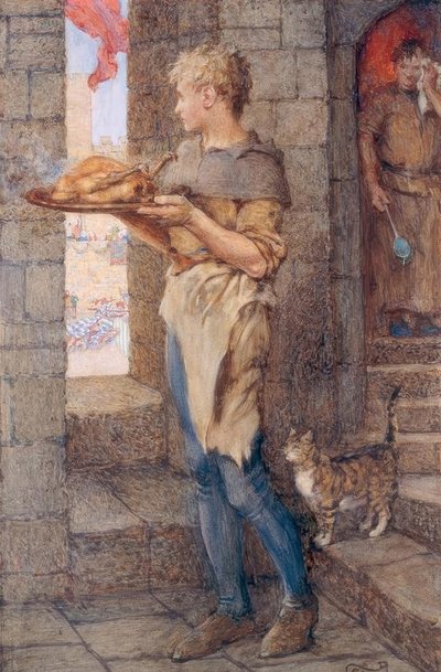 Gareth and Lynette by Eleanor Fortescue Brickdale