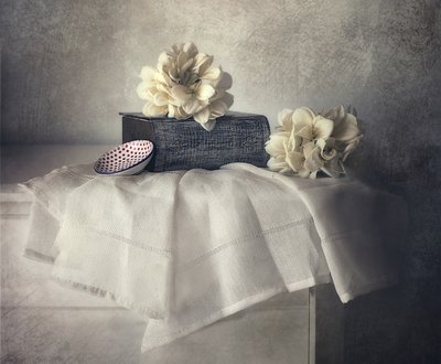 Elegant Floral Still Life by Elena Arjona