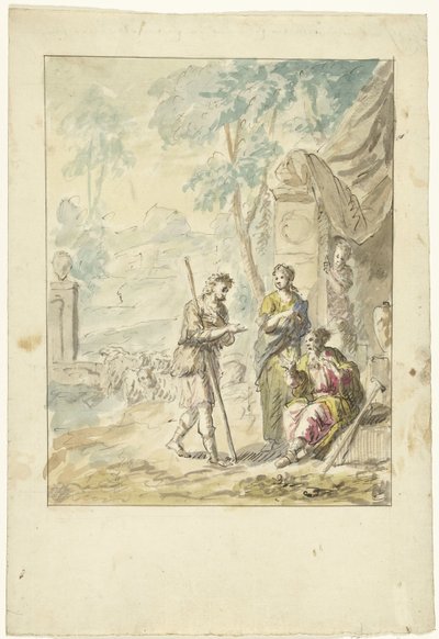 Jacob Complains to Laban by Elias van Nijmegen