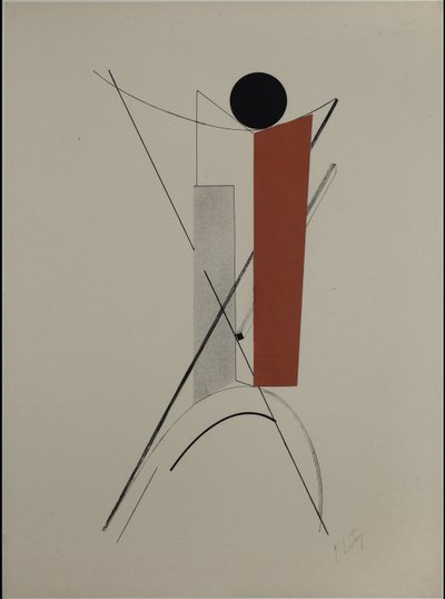 Proun by Eliezer Markowich Lissitzky