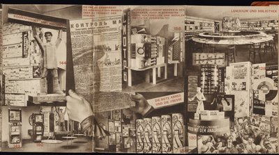 USSR. Catalogue of the Soviet pavilion at the International Press Exhibition, Cologne, 1928 by Eliezer Markowich Lissitzky
