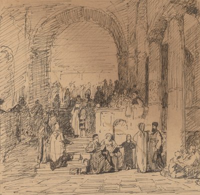 Study after Old Master, c. 1858 by Elihu Vedder