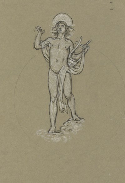 Study for Apollo by Elihu Vedder