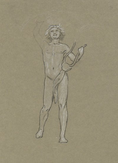 Study for Apollo by Elihu Vedder