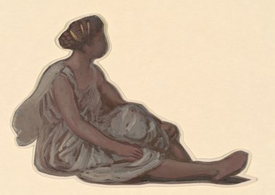 Study for Greek Girls Bathing, c. 1872 by Elihu Vedder
