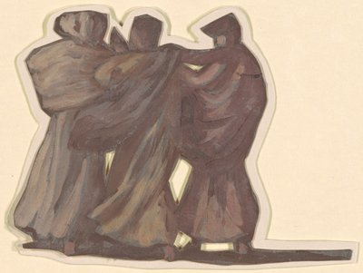Study for Greek Girls Bathing by Elihu Vedder
