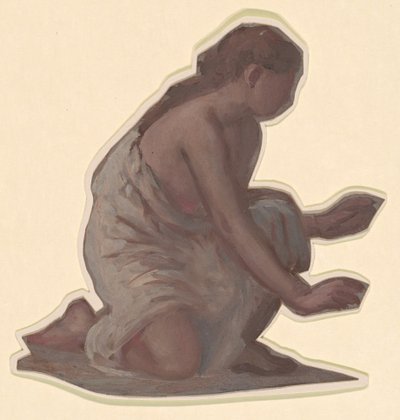 Study for Greek Girls Bathing by Elihu Vedder