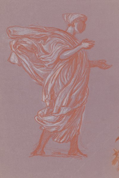 Study for Greek Girls Bathing by Elihu Vedder