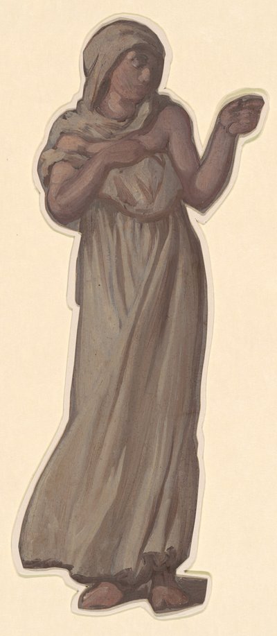 Study for Greek Girls Bathing by Elihu Vedder