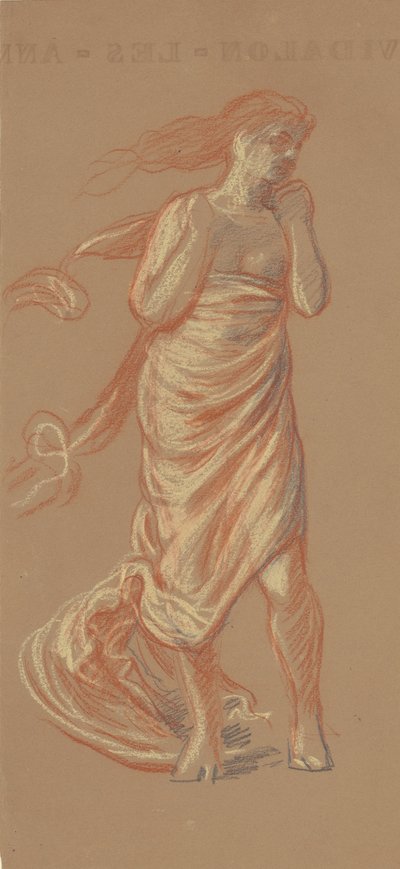 Study for Greek Girls Bathing [recto] by Elihu Vedder
