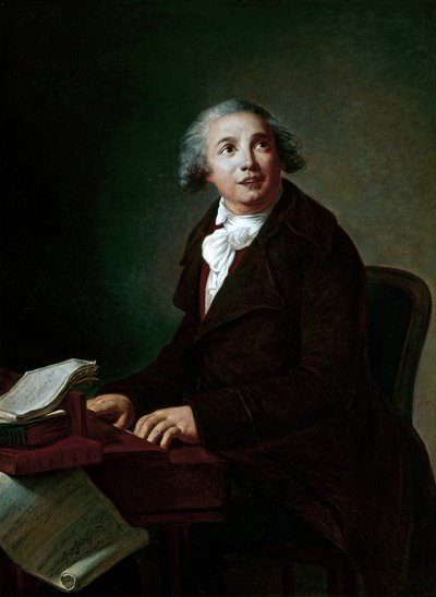 Portrait of Giovanni Paisiello by Elisabeth Louise Vigee-Lebrun