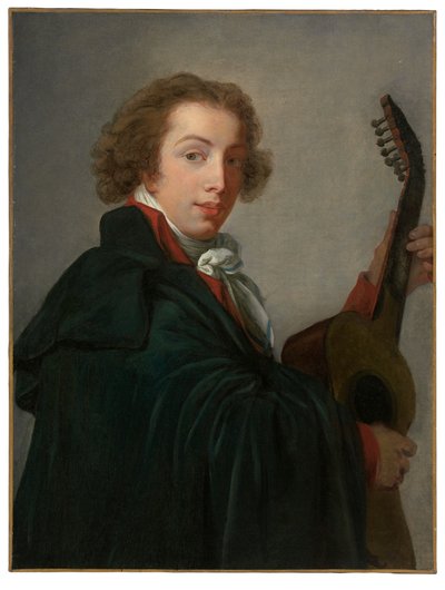 Portrait of the Count Siemontkowsky Bystry by Elisabeth Louise Vigee Lebrun