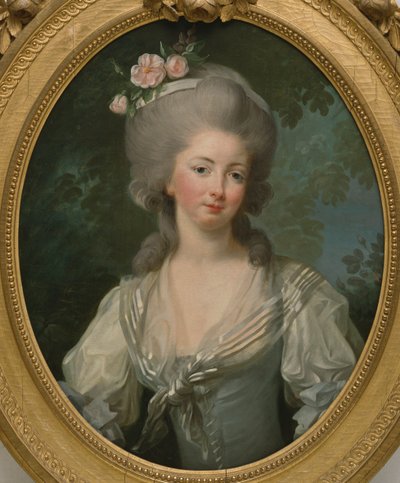 Portrait of Ernestine-Frédérique, Princess de Croy by Elisabeth Louise Vigee Lebrun