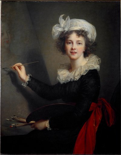Self Portrait, c.1791 by Elisabeth Louise Vigee Lebrun