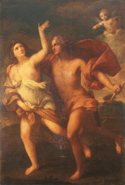 Daphne and Apollo by Elisabetta Sirani