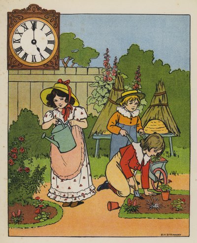 Gardening Time by Elise H. Stewart