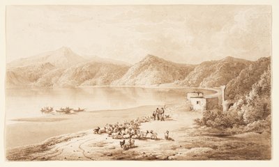 Lake Agnano by Elizabeth Frances Batty