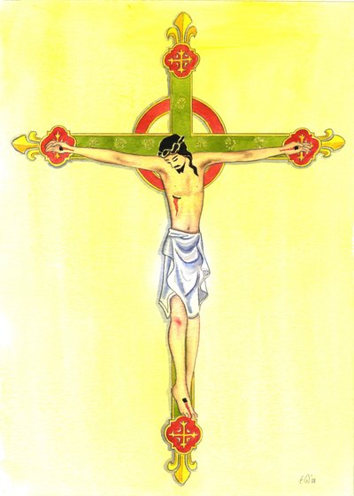A Crucifix by Elizabeth Wang