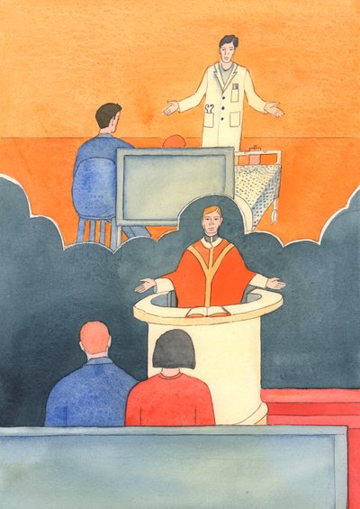 A surgeon who gives a serious diagnosis sometimes has little hope of a cure by Elizabeth Wang