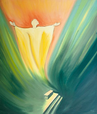 An offering of infinite value ascends from the altar at every Mass as Jesus pleads to the Father on our behalf. by Elizabeth Wang