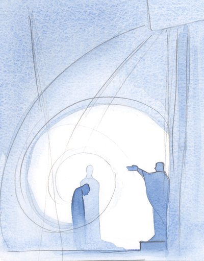 At the end of Holy Mass, we are embraced by the Father