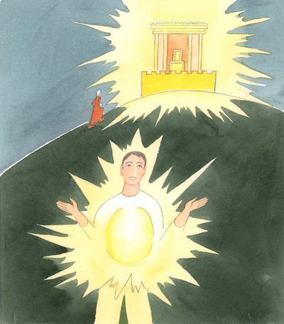 Before the time of Christ, people had to go to the Temple at Jerusalem to be where God had come down in a special way by Elizabeth Wang