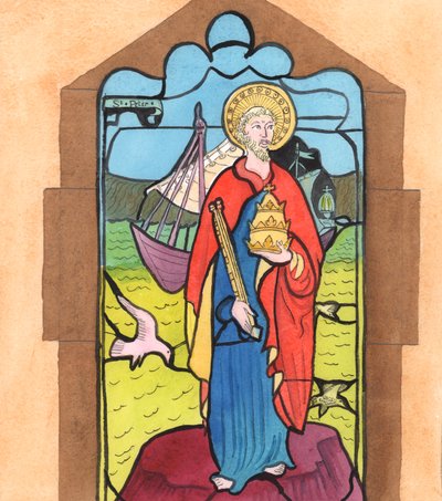 Christ Brought to My Mind the Image of St. Peter in My Local Church by Elizabeth Wang