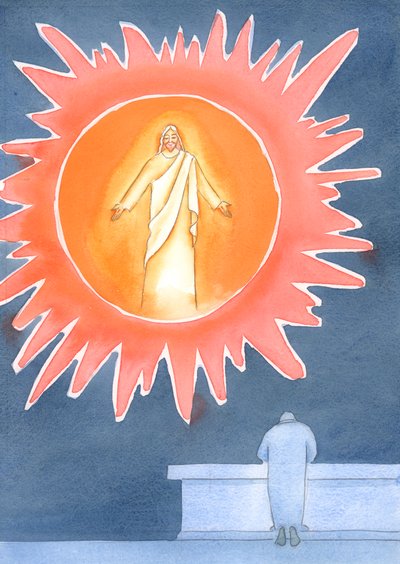 Christ in the Blessed Sacrament is the One who can fill the 