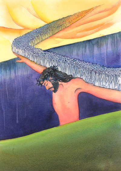 Christ is our bridge to heaven - the only Way across the gulf between earthly life and eternal glory, 2000 by Elizabeth Wang