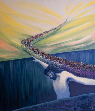 Christ is our bridge to heaven - the only Way across the gulf between earthly life and eternal glory by Elizabeth Wang