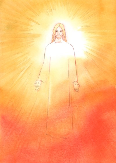 Christ is radiant and joyful in His Risen Life by Elizabeth Wang