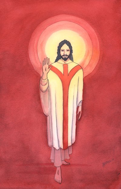 Christ is Substantially, Bodily Present with Us in Holy Communion, Though Hidden Under the Appearance of Bread and Wine by Elizabeth Wang