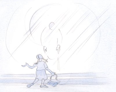 Christ is tender towards us, whatever our moods, whether we are greeting Him in sadness, or like a schoolgirl in boisterous joy by Elizabeth Wang