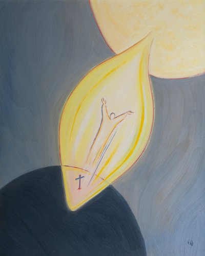 Christ is the only way to Heaven, a way made through His Death, Resurrection and Ascension by Elizabeth Wang