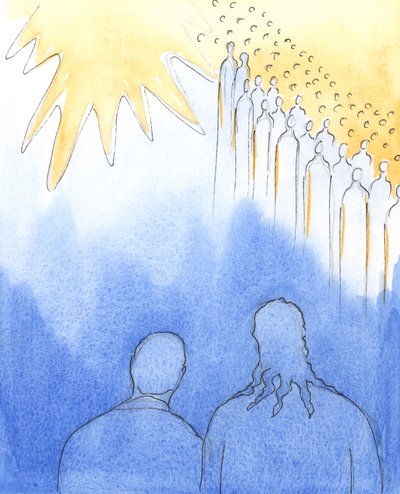 Christ is with us as we honour His saints by Elizabeth Wang