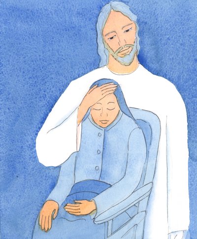 Christ offers comfort to everyone; but if we refuse to draw close to Him we cannot receive his help, 2004 by Elizabeth Wang