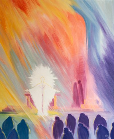 Christ our High Priest is truly Present at Mass to help and save us by Elizabeth Wang