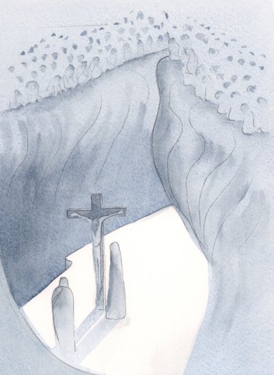 Christ proved His humility in the weakness and frailty He accepted as He suffered for the sins of all generations. by Elizabeth Wang