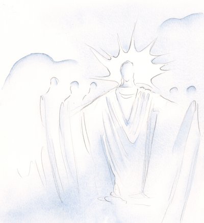 Christ, who is the door, leads us to and fro in Heavenly company by Elizabeth Wang