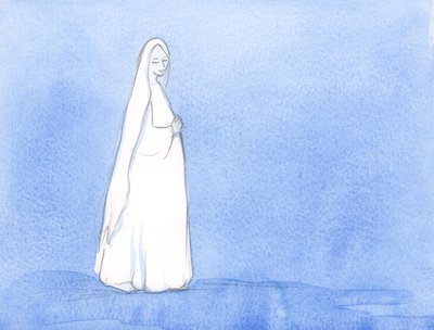 For many months, Our Lady carried Christ in Her womb; She had time to reflect on Her role in God