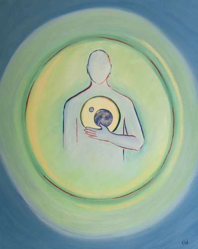 From the heart of God has sprung all that exists, 2003 by Elizabeth Wang