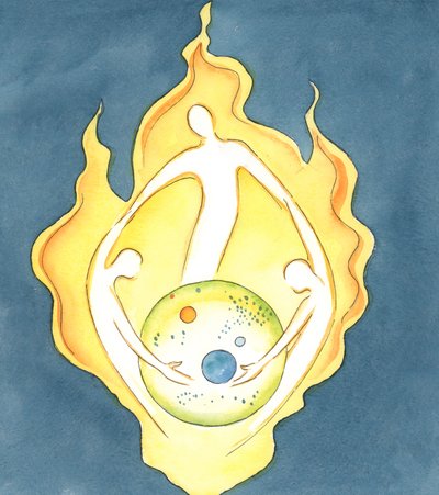 From the heart of God has sprung all that exists by Elizabeth Wang